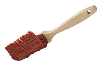 Krallenhandfeger FSC® Indoor Holz lackiert Kunstborsten
 