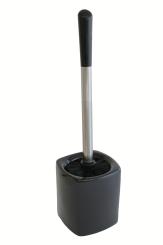 WC-Garnitur Keramik Eckig/Schwarz
 Schwarz