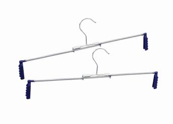 Hosenspanner Metall Beschichtung Blau 2er Set  