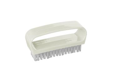 Nagelbürste Kunststoff Wollweiß Kunstborsten
 Wollweiß