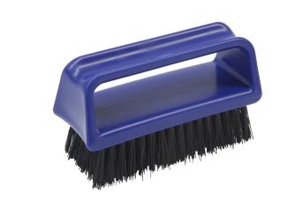 Schmutzbürste Kunststoff Blau Kunstborste
 Blau
