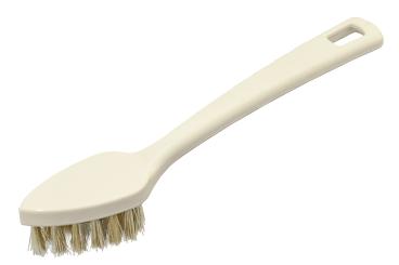 Auftragbürste Kunststoff Wollweiß Haarmischung hell
 