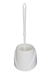 WC-Garnitur Topf/Relief Kunststoff Weiß
 