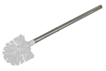 WC-Bürste Metallstiel Kunststoff Weiß 