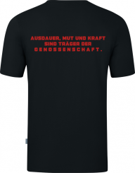 T-Shirt Organic Konsum schwarz | XL | Schriftzug