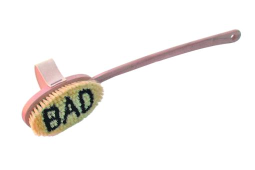 Badebürste "Bad" FSC® Holz roh Borstenmischung
 