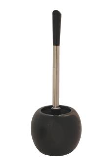 WC-Garnitur Keramik Rund/Schwarz
 Schwarz