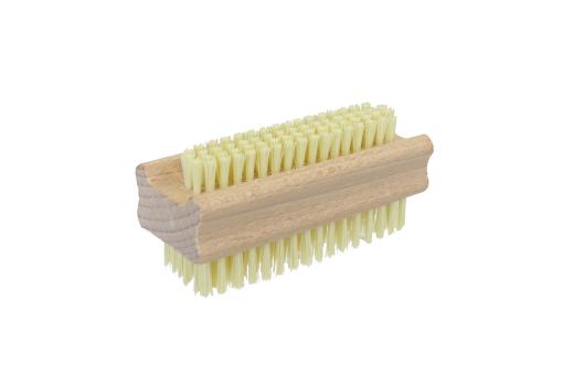 Nagelbürste FSC® Holz Kunstborsten creme
 