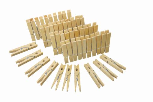 Wäscheklammern Holz FSC® 50 Stück 