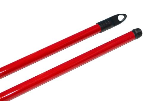 Metallbesenstiel Rot 130 cm Rot