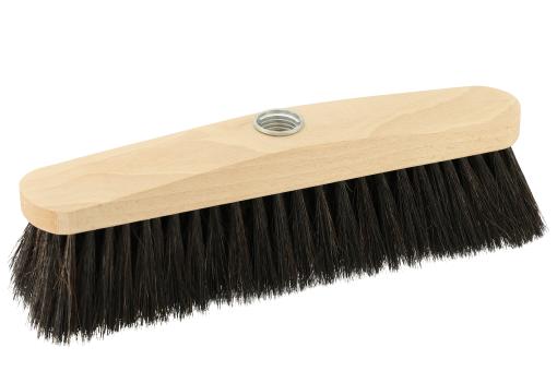 Zimmerbesen  FSC® Holz roh Gewinde Haarmischung 