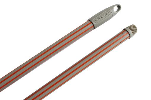 Metallbesenstiel  2K Grau-Orange 130 cm
 Grau-Orange